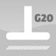 G20: do miękkich powierzchni, materiał: tworzywo sztuczne