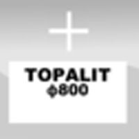 blatem Topalit, okrągłym, o gr. 18 mm i śr. 600 mm