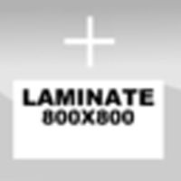 blatem laminowanym, kwadratowym, o gr. 23 mm, gł. 800 mm i szer. 800 mm