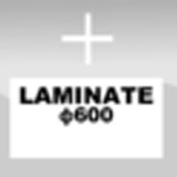 blatem laminowanym, okrągłym, o gr. 23 mm i śr. 600 mm