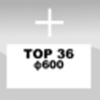 blatem melaminowanym TOP 36, okrągłym, o gr. 36 mm i śr. 600 mm