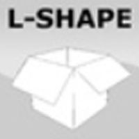 kar­ton L-SHAPE - 1 sztu­ka, pro­dukt czę­ścio­wy zmon­to­wa­ny