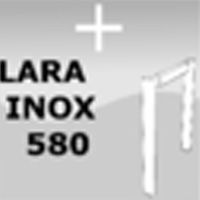 podstawą stołu LARA INOX 580
