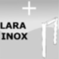 podstawą stołu LARA INOX
