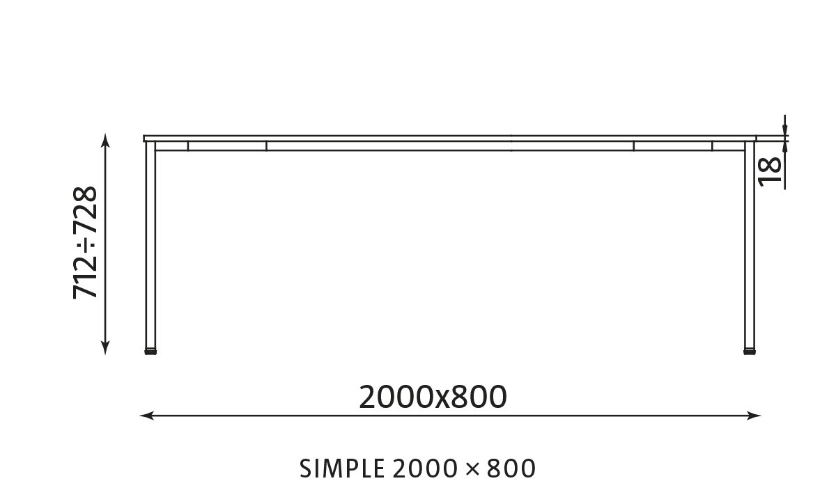 Główna galeria - SIMPLE 2000x800 CR/B (2)