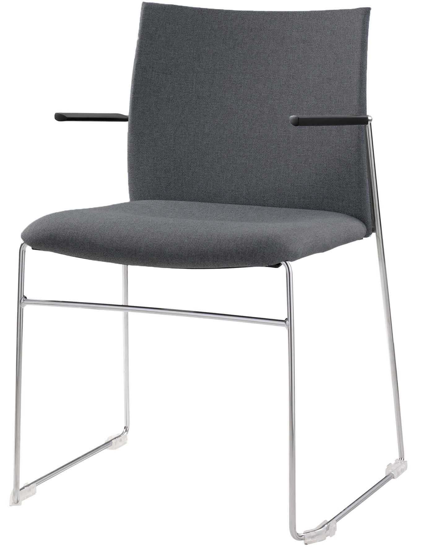 Krzesło konferencyjne LINE Nowy Styl - Majencia  SZARE