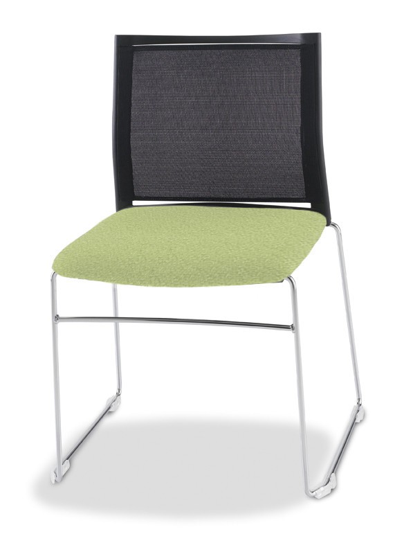 Krzesło konferencyjne LINE Nowy Styl - Majencia  Jasno zielone