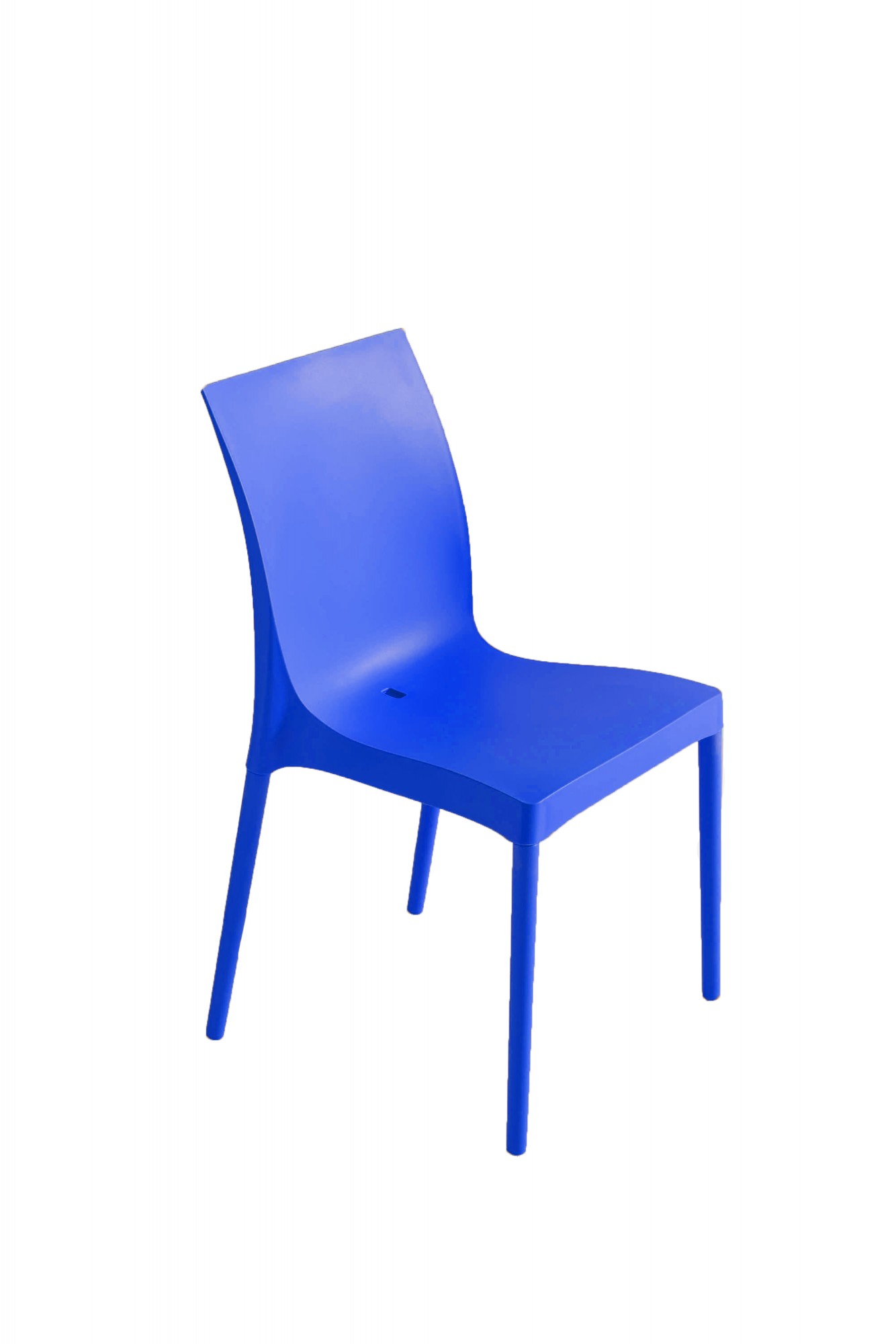 Krzesło ogrodowe, kawiarniane, cateringowe GABER - IRIS - Niebieskie