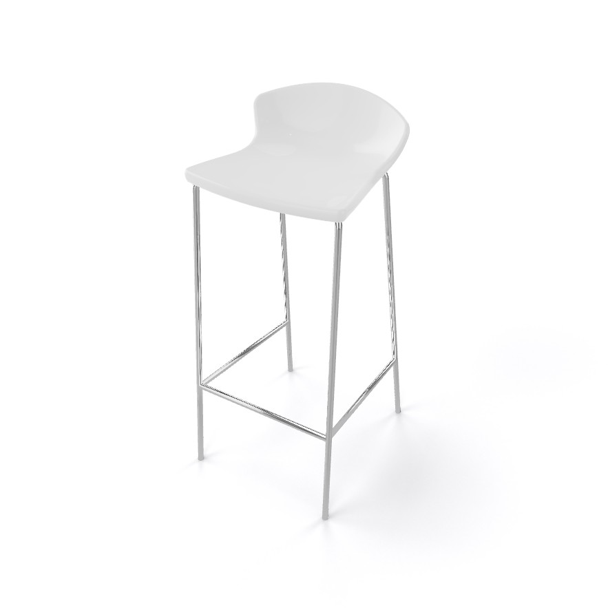 Krzesło barowe / HOKER EASY H77 firmy GABER - Made in ITALY