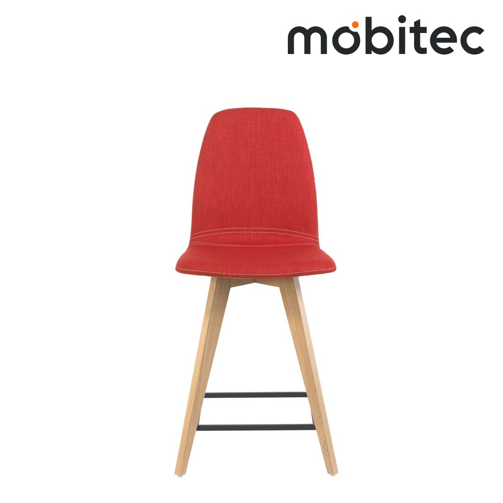 Główna galeria - Krzesło barowe / HOKER MOOD 11 firmy MOBITEC  - Pomarańczowe (5)