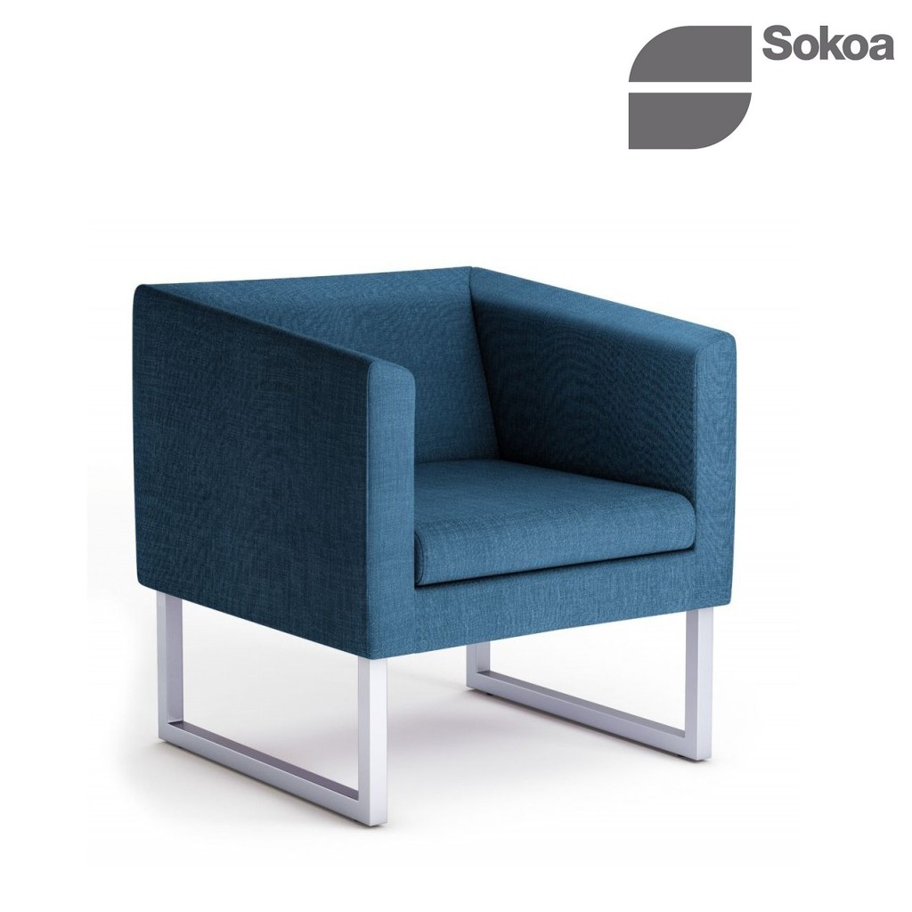 Główna galeria - Fotel PUNTA firmy SOKOA - Made in France - Czarny (5)