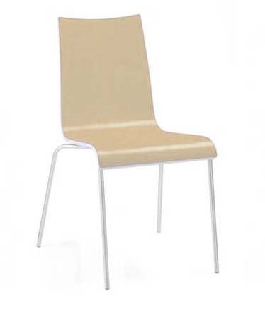 Krzesło kawiarniane GGI - SCOUP - Dąb naturalny