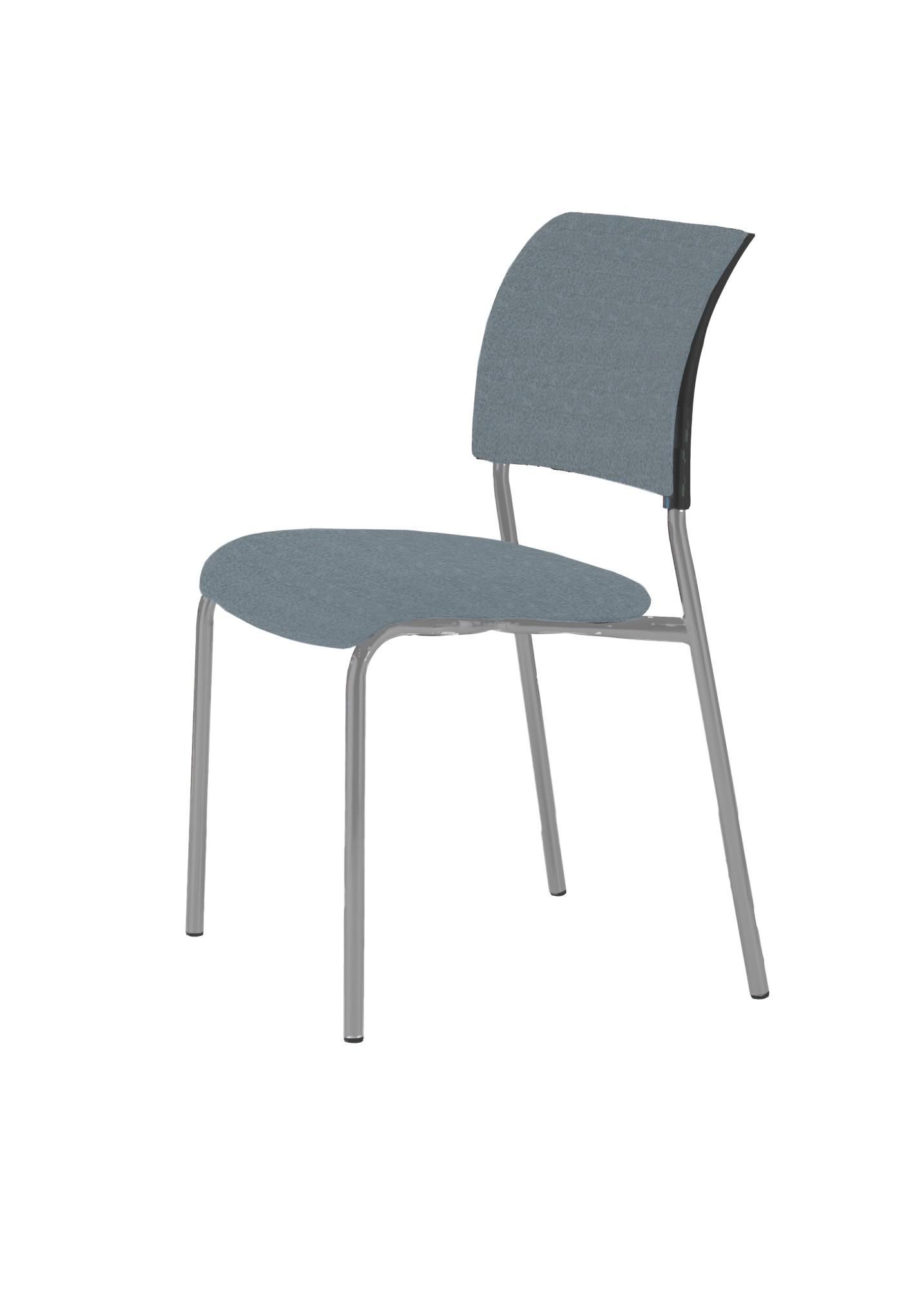 Krzesło konferencyjne SOYA Nowy Styl - Majencia   Jasno Niebieskie - Melange