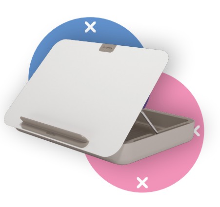 Główna galeria - Podstawka pod Laptopa DATAFLEX ADDIT BENTO - Biała (8)