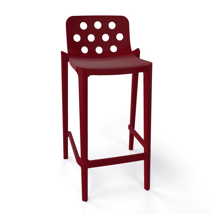 Krzesło barowe / HOKER ISIDORO firmy GABER 76