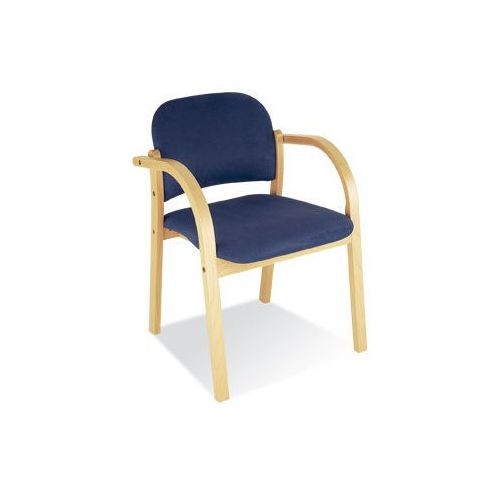 Krzesło ELVA Nowy Styl - Drewniane nogi, tapicerka YS005 Curacao