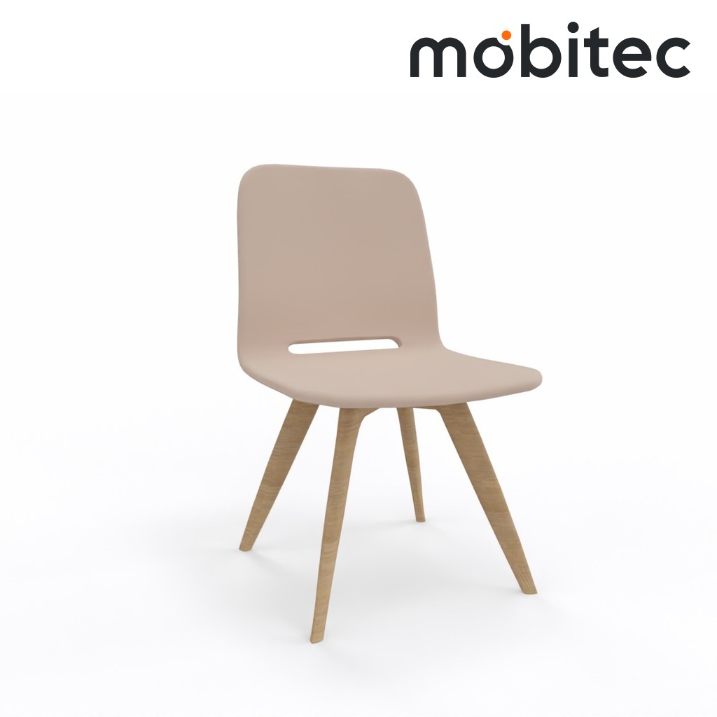 Krzesło barowe / HOKER MOOD 21 firmy MOBITEC - Made in BELGIUM