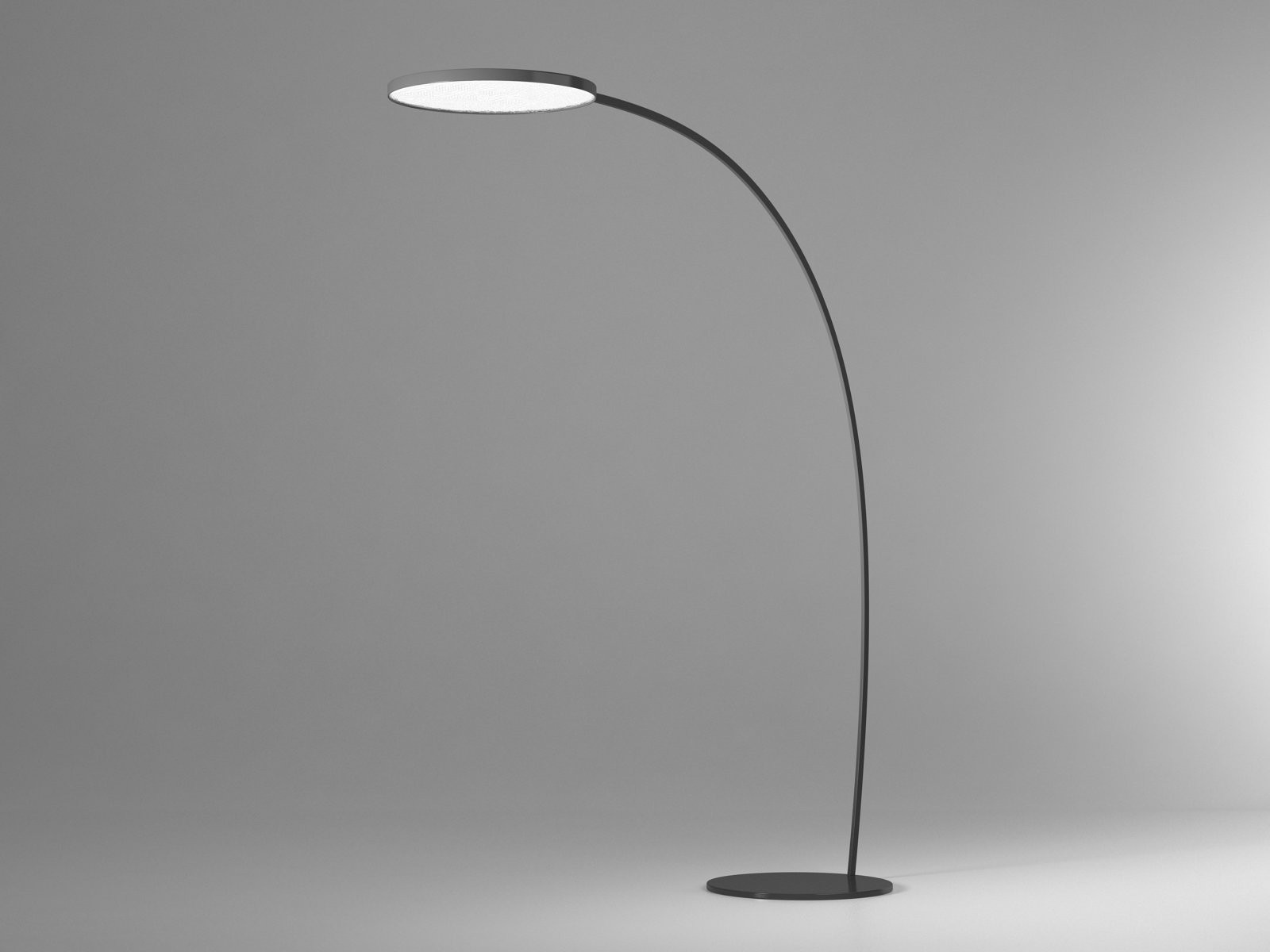 Główna galeria - Lampa łukowa, podłogowa BOW - LIGNE ROSET - kolor czarny (2)