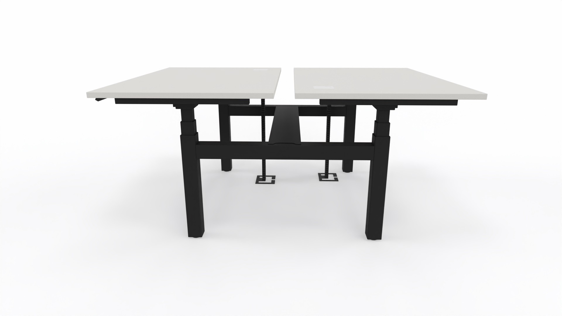 Główna galeria - Biurko elektryczne podwójne, WORKBENCH eUP 3 Nowy Styl 2x1200x800 (4)