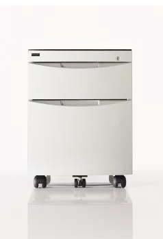 Kontenerek mobilny Synonyme 136 z ozdobnym blatem - Ekspozycyjny