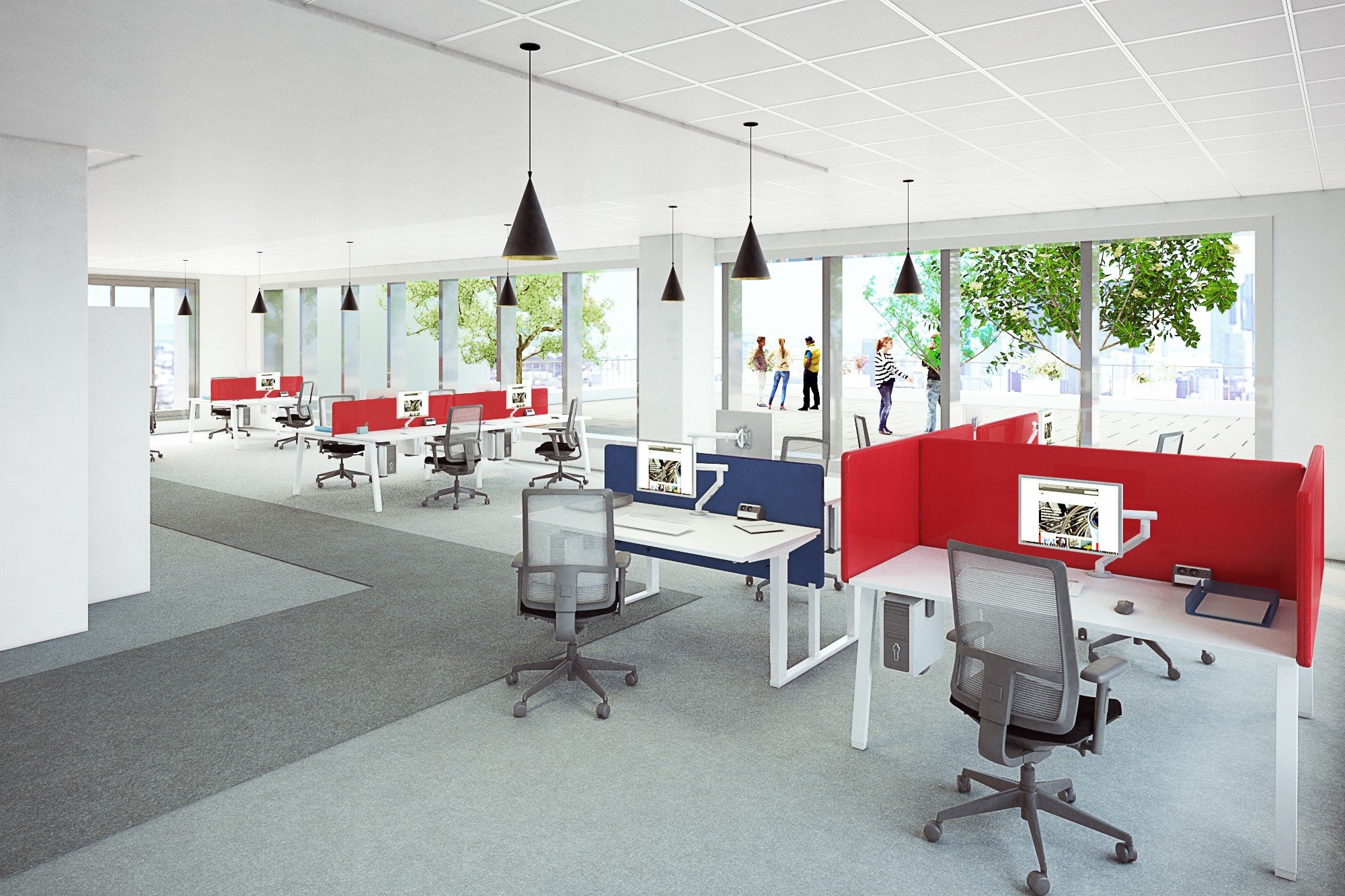 Główna galeria - Biurko Conecto 1600x800 Białe firmy Majencia-Nowy Styl (5)
