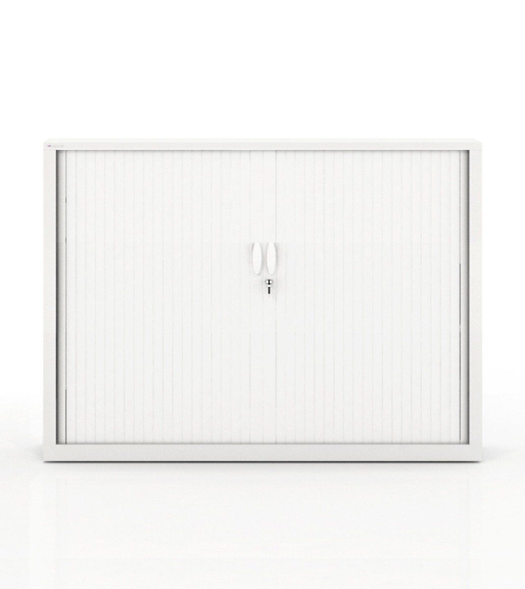 Szafa metalowa żaluzjowa Ecozen 1020x800 mm - Kolor Biały