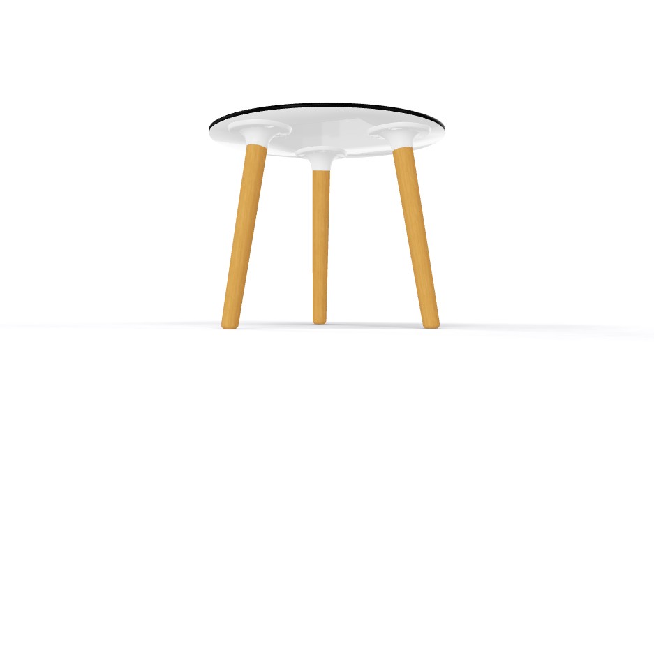 Stolik kawowy, do poczekalni STEFANO 60cm firmy GABER - Oryginalny