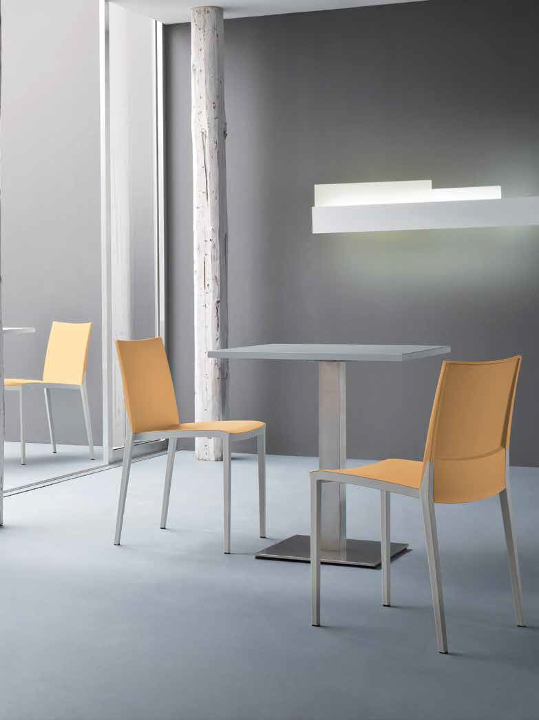 Główna galeria - Stolik kawiarniany firmy GABER Q1 70x70 cm - Biały Blat (6)