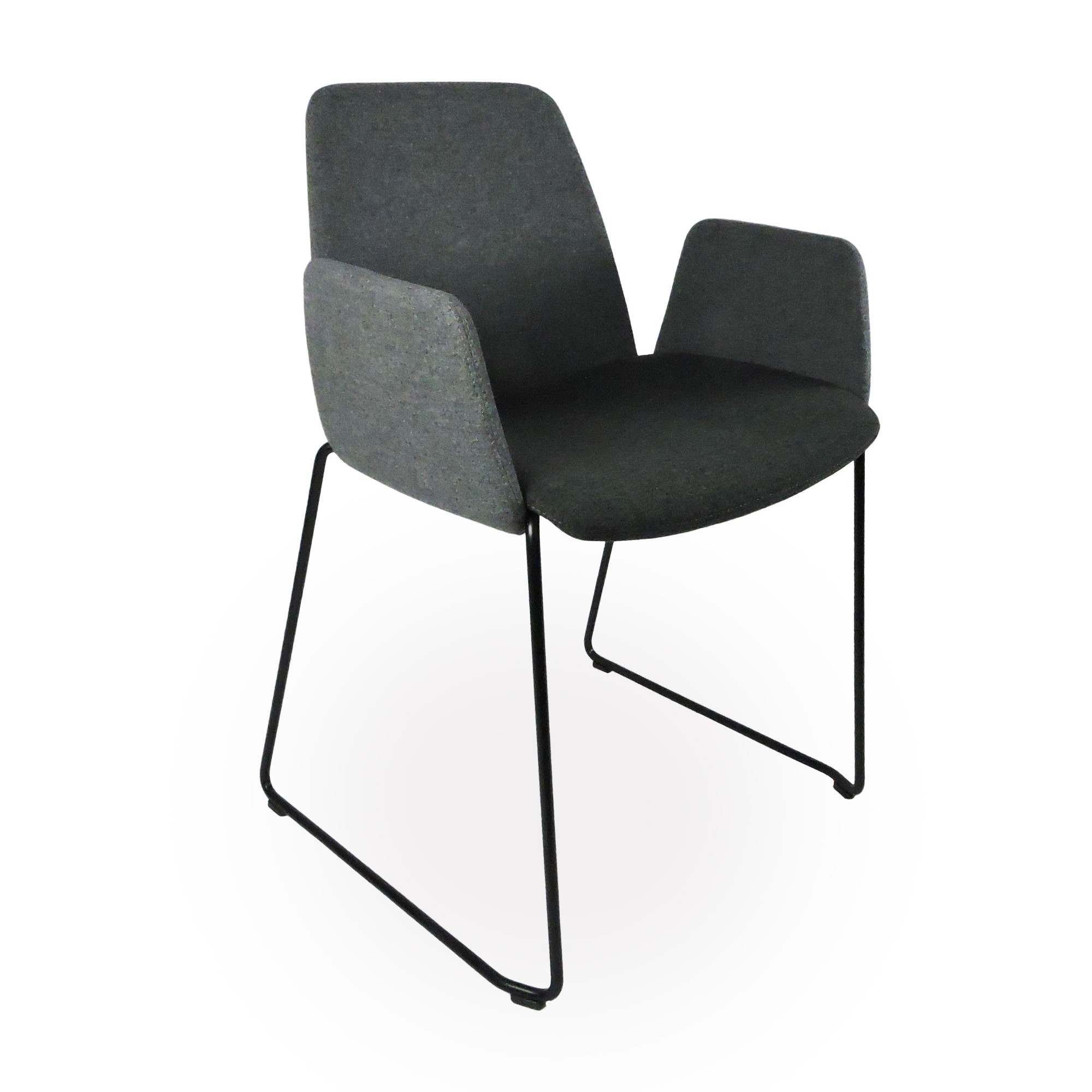 Krzesło konferencyjne, kawiarniane UNNIA TAPIZ firmy INCLASS