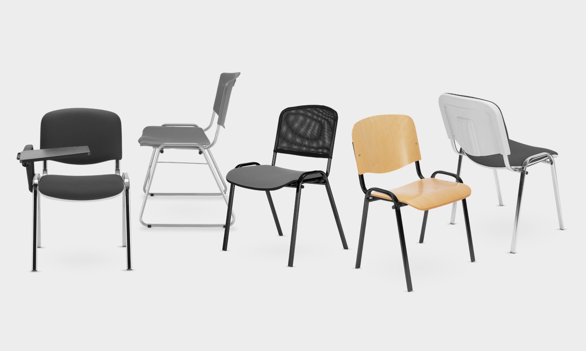 Główna galeria - Krzesło konferencyjne ISO BIANCO (2)