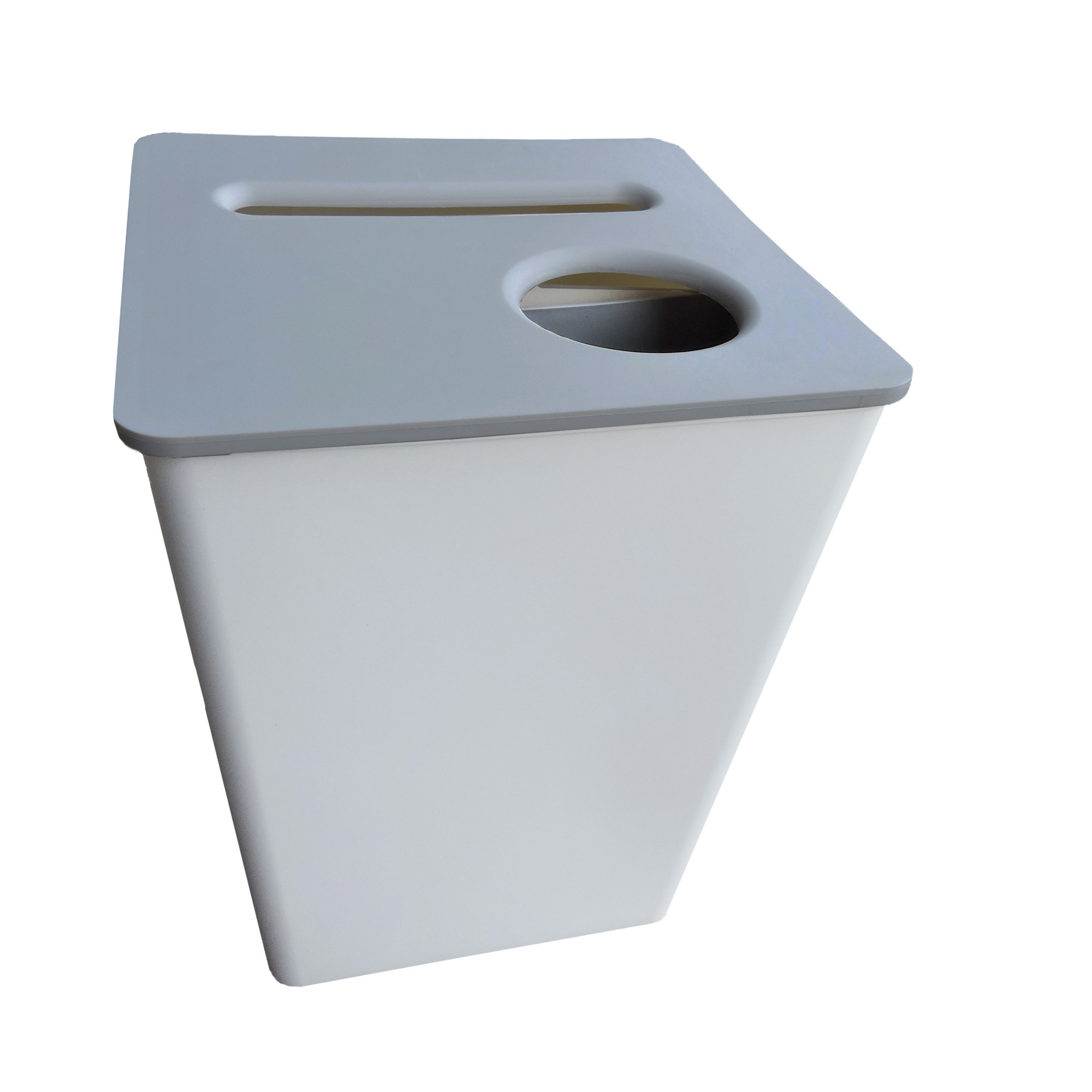 Kosz, pojemnik na śmieci GreenOFFICE TRIVIA 2  2x15L