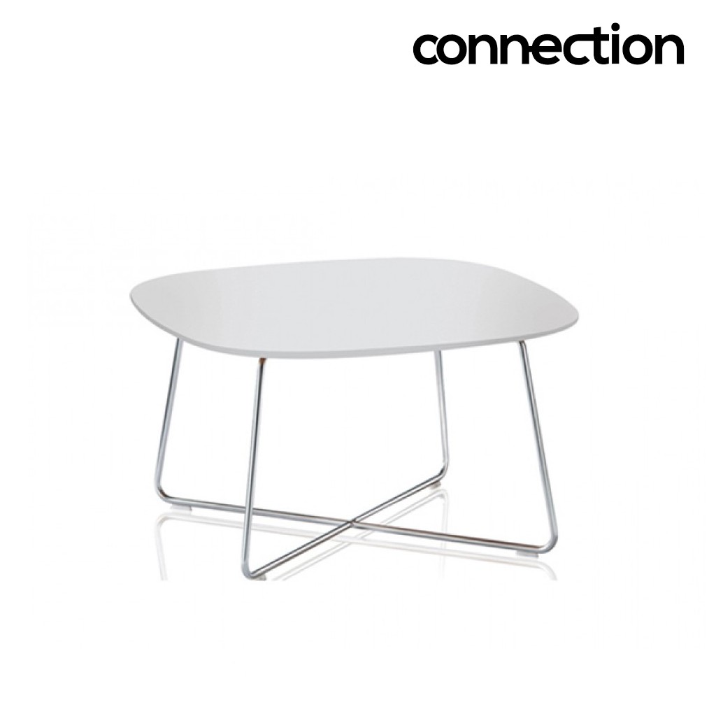 Stolik kawowy, do poczekalni KALA firmy CONNECTION - Biały