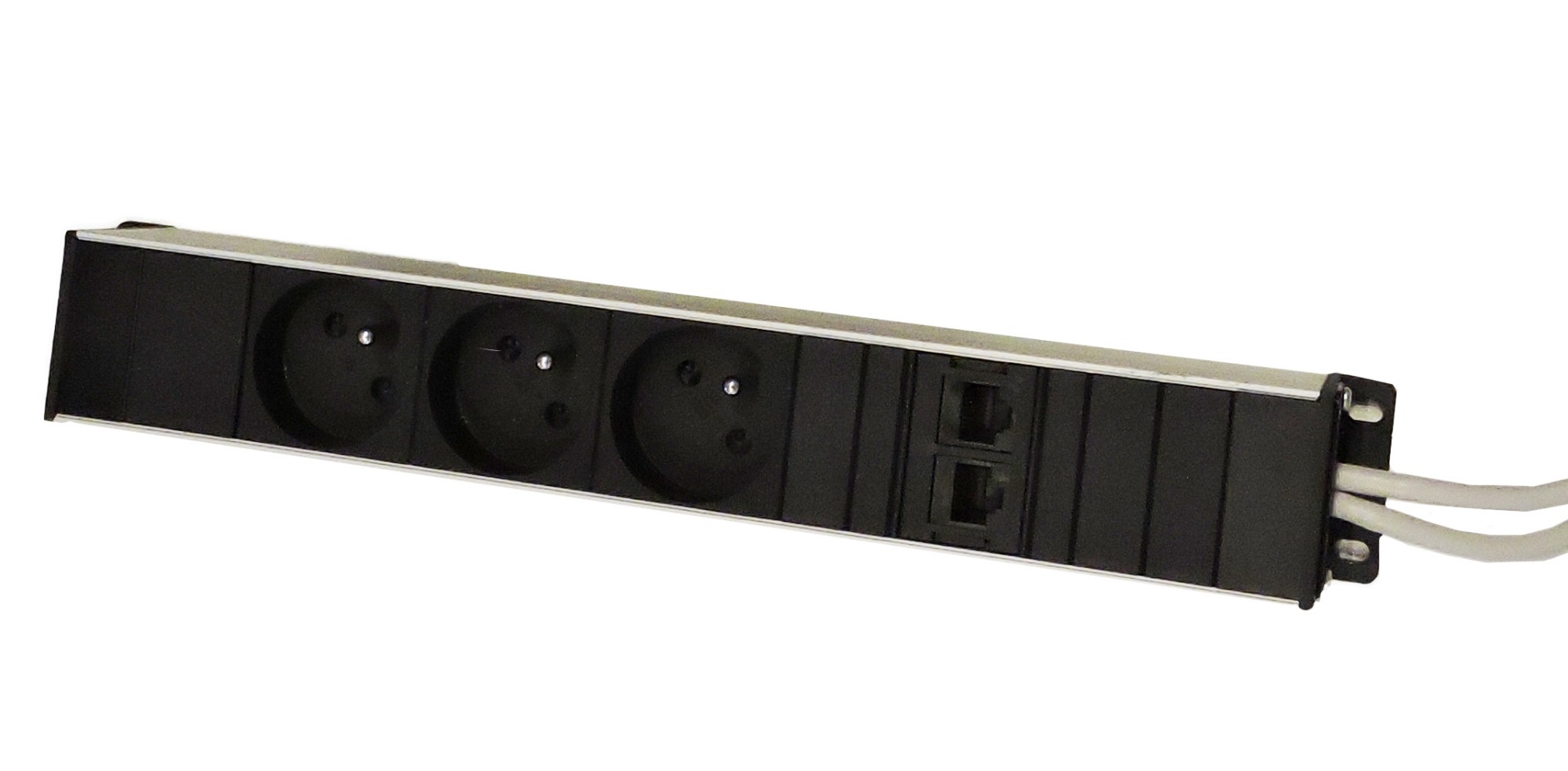 Główna galeria - Listwa zasilająca Ratio Electric 3 gniazdka + 2xRJ45 (2)