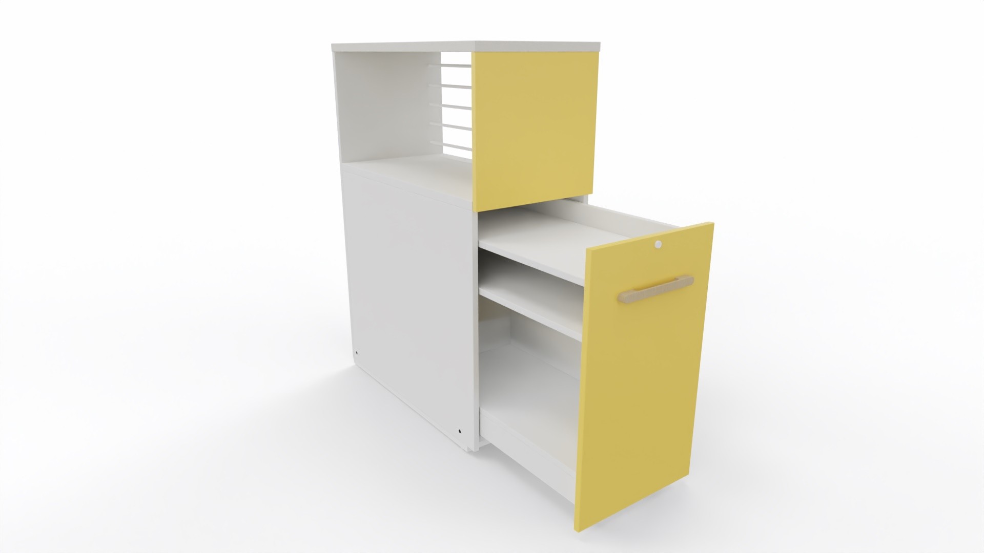 Play & Work Big Orga Tower kontener wysuwany, szafa pionowa - Nowy Styl