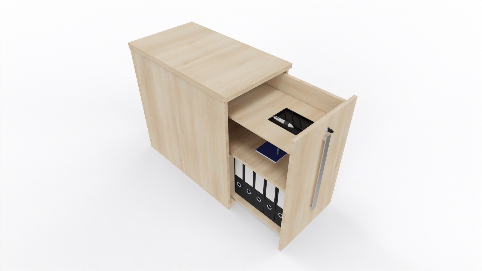 Orga Tower kontener wysuwany, szafa pionowa Classwood  - Nowy Styl