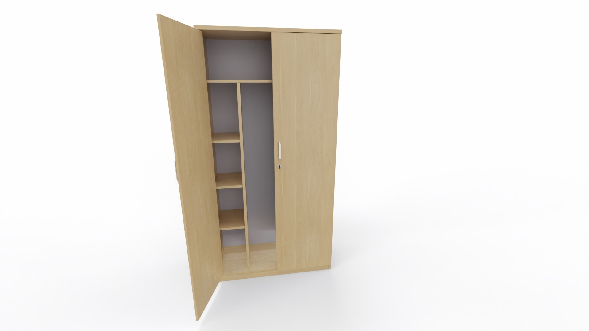 Główna galeria - Szafa ubraniowa Easy Space WARDROBE WITH SHELVES 1000x2000 - Nowy STYL (2)