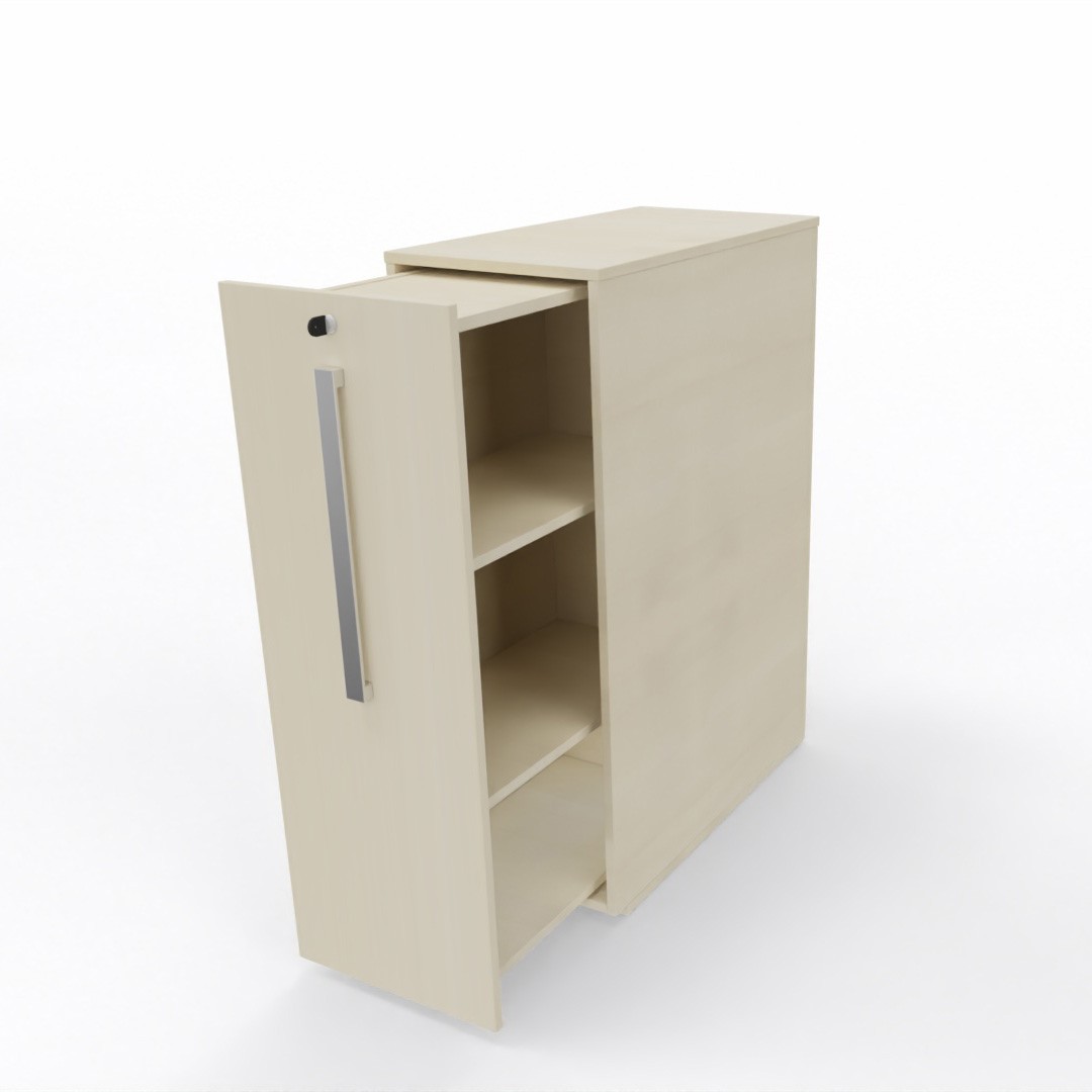 Kontener wysuwany BIG Orga Tower, szafa pionowa Classwood firmy Majencia - Nowy Styl