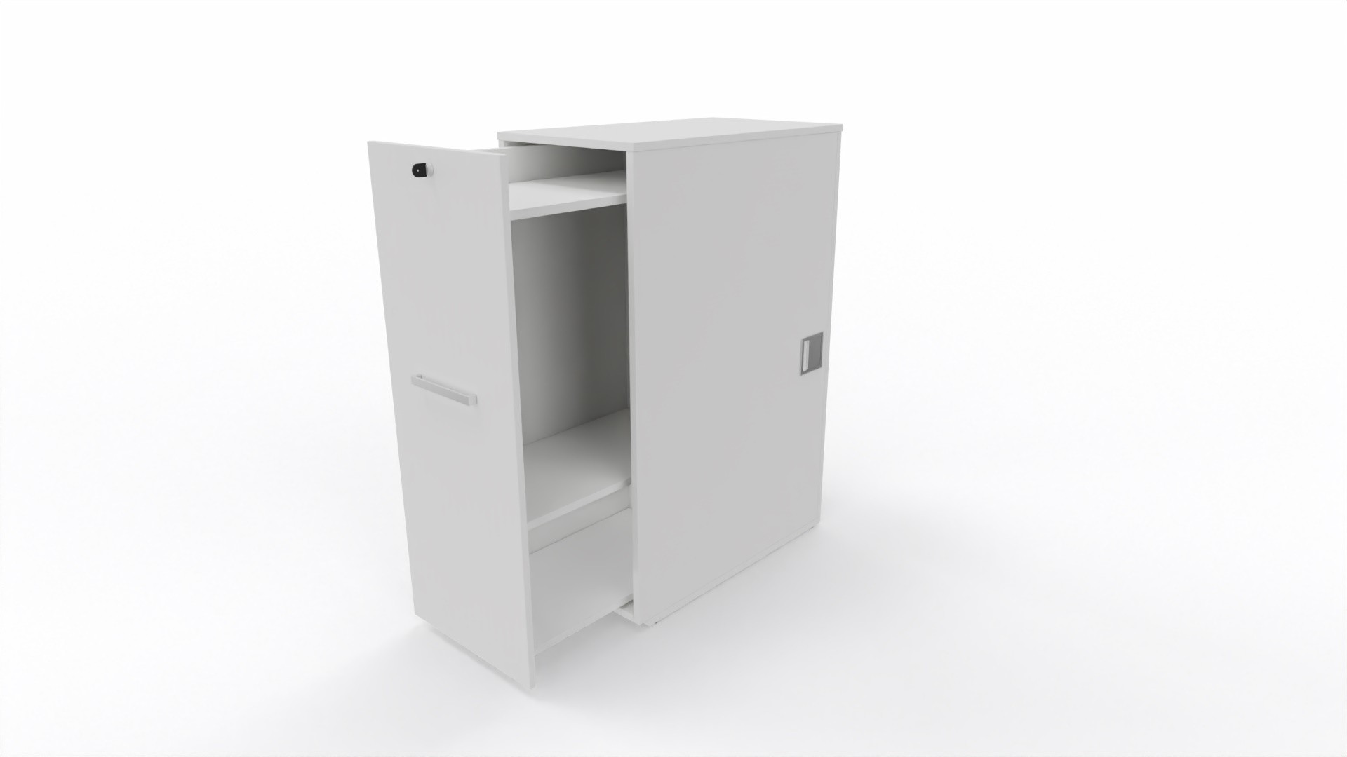 Kontener wysuwany BIG Orga Tower, szafa pionowa Classwood firmy Majencia - Nowy Styl