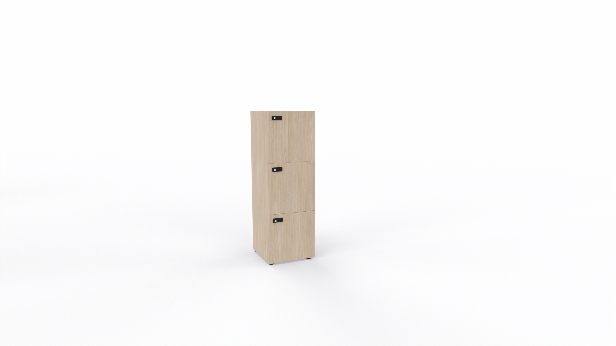 Główna galeria - Szafa skrytkowa dąb naturalny, lockers STORY 1215x400x430 firmy MAJENCIA - Nowy STYL (2)