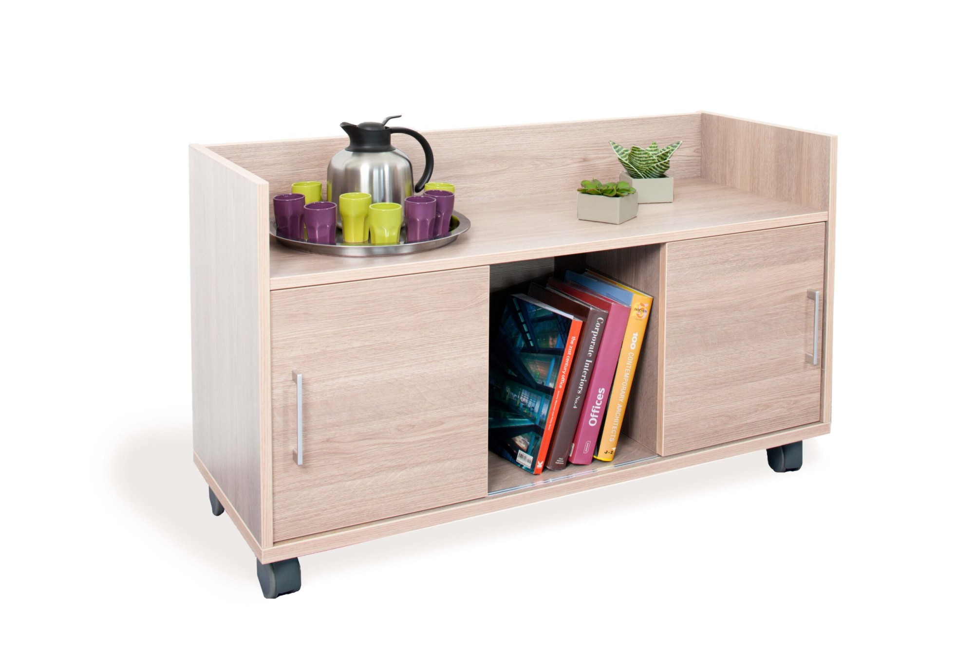 Szafa pomocnicza, mobilna Classwood 720x1195x450 mm firmy MAJENCIA - Nowy Styl