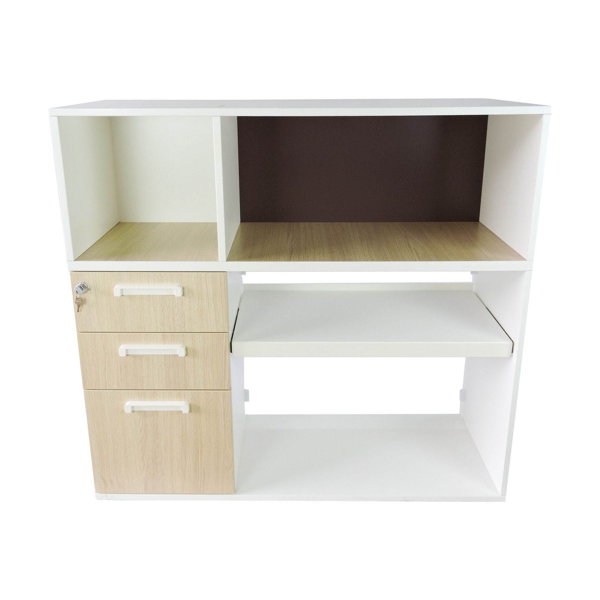 Przystawka do biurka z szufladami Classwood wersja lewa firmy MAJENCIA - Nowy Styl