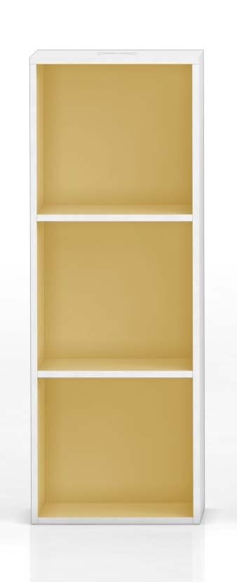 Regał biurowy Oxo moduł moduł pionowy z dwoma półkami firmy MAJENCIA - Nowy STYL