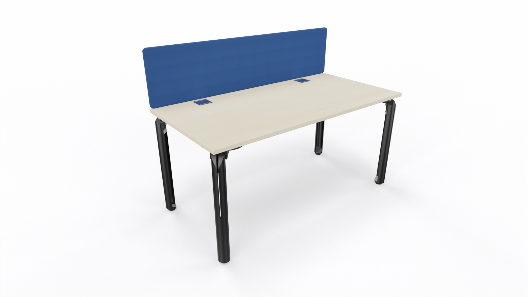 Biurko Eklipse 1400x700x740 mm (szer x gł x wys) - Dąb Naturalny