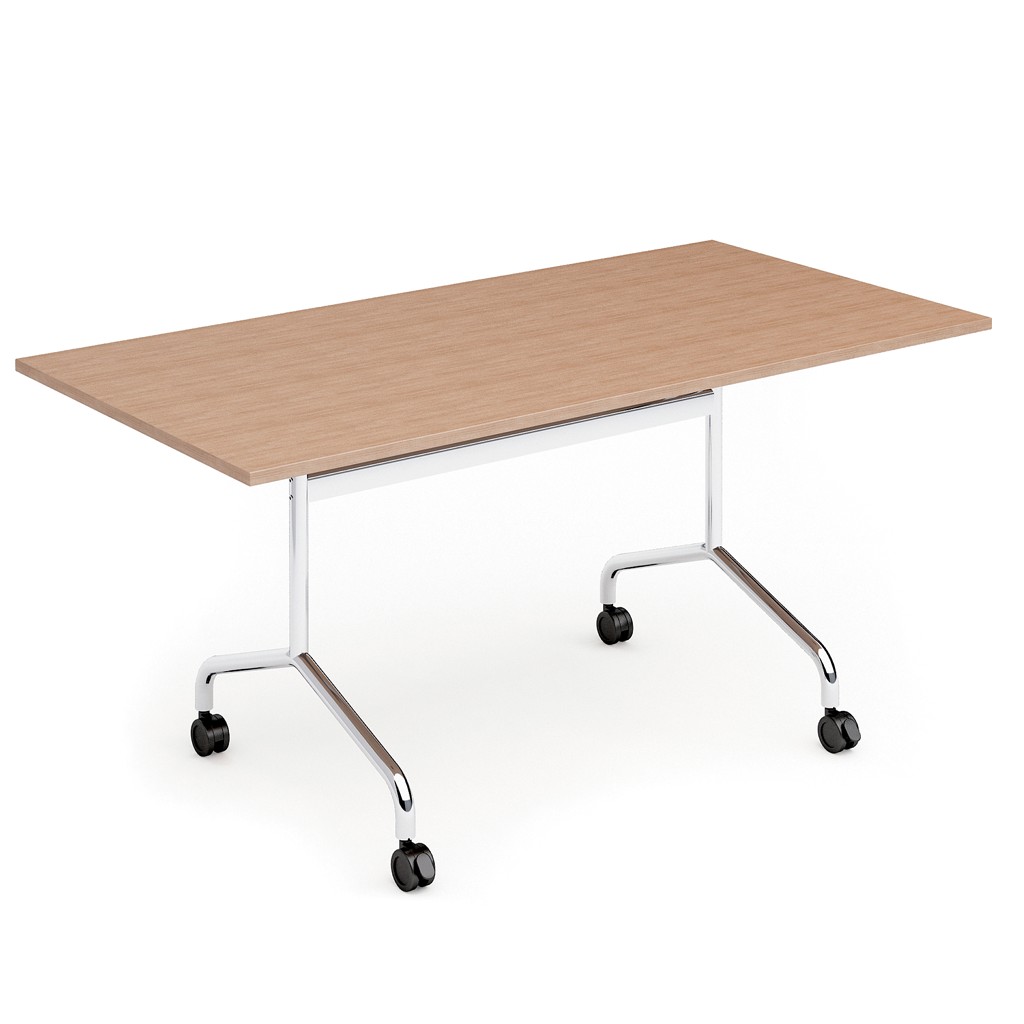 Stół konferencyjny mobilny Flib 1600 x 800 mm Nowy Styl
