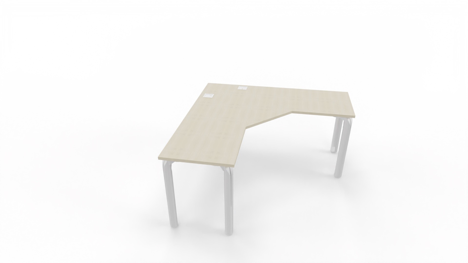 Biurko narożne Eklipse 1600x1600x600mm (szer x szer x gł)