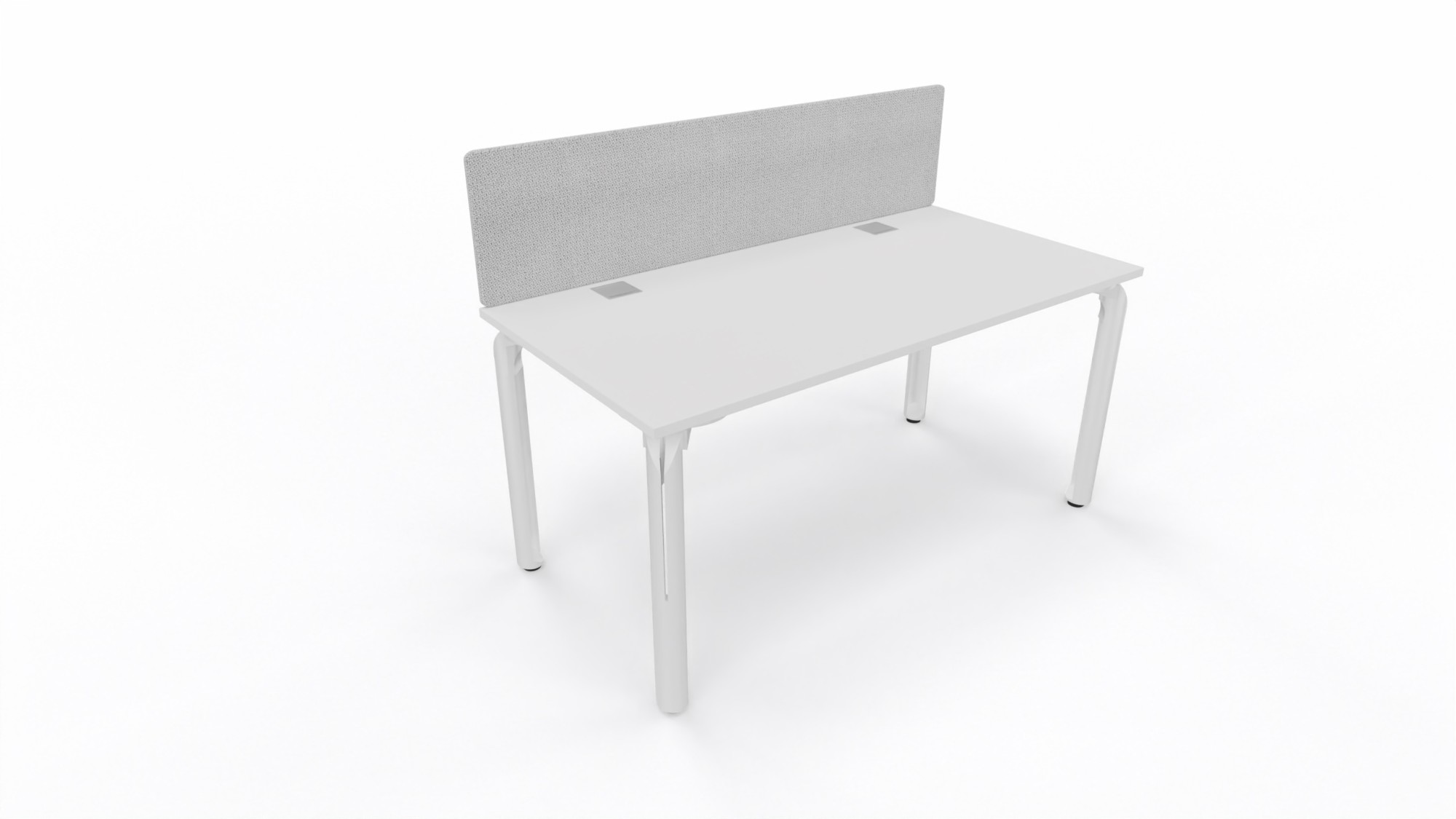 Główna galeria - Workbench Eklipse 1200x790 mm x2 biurko dwuosobowe (5)