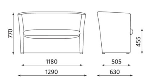 Główna galeria - KANAPA 2-OSOBOWA CLUB DUO (2)