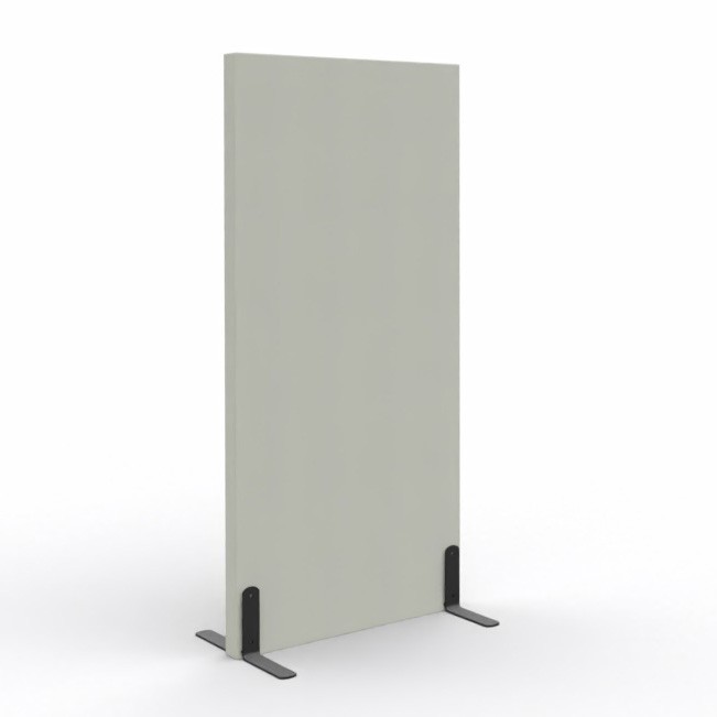 Ścianka podłogowa Softwork Ekran akustyczny tapicerowany 1300 x 600 x 55 mm, bez podstawy, Tkanina Step szary