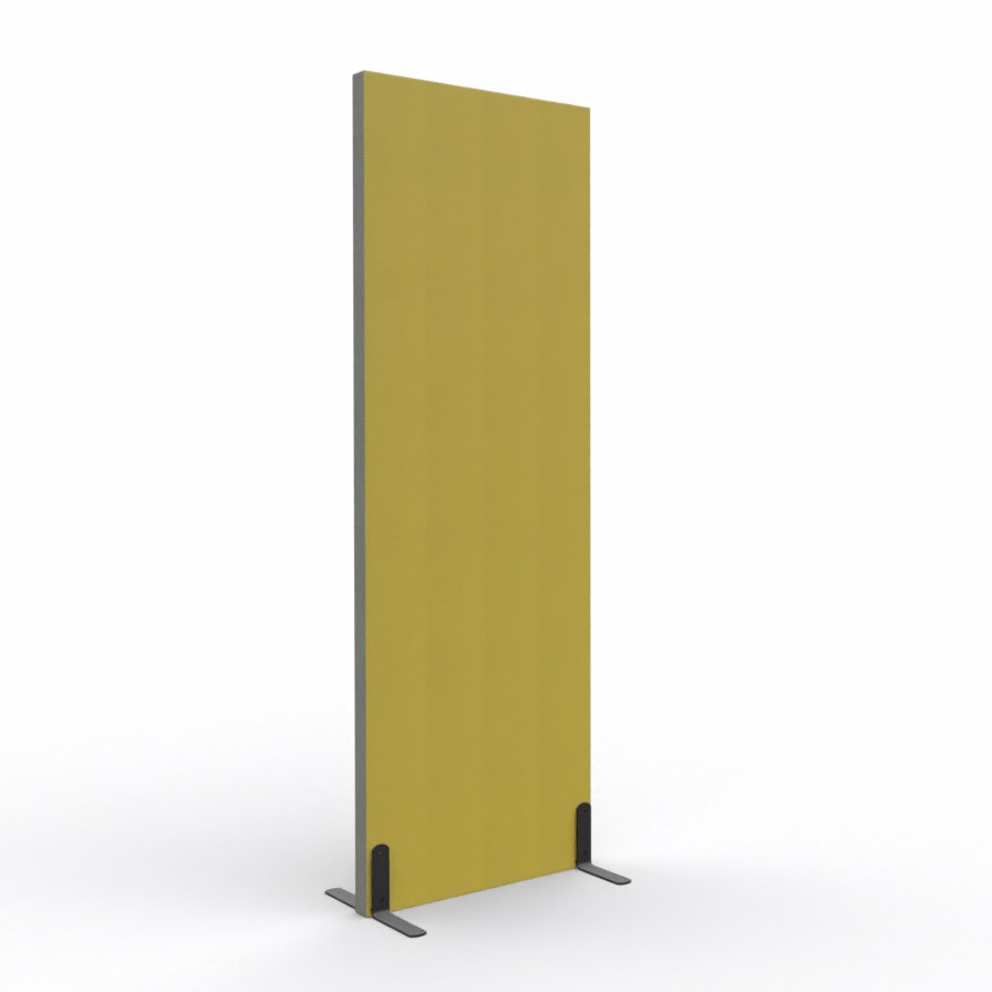 Ścianka podłogowa Softwork Ekran akustyczny tapicerowany 1800 x 600 x 55 mm, bez podstawy, Tkanina Step oliwka, kamienny