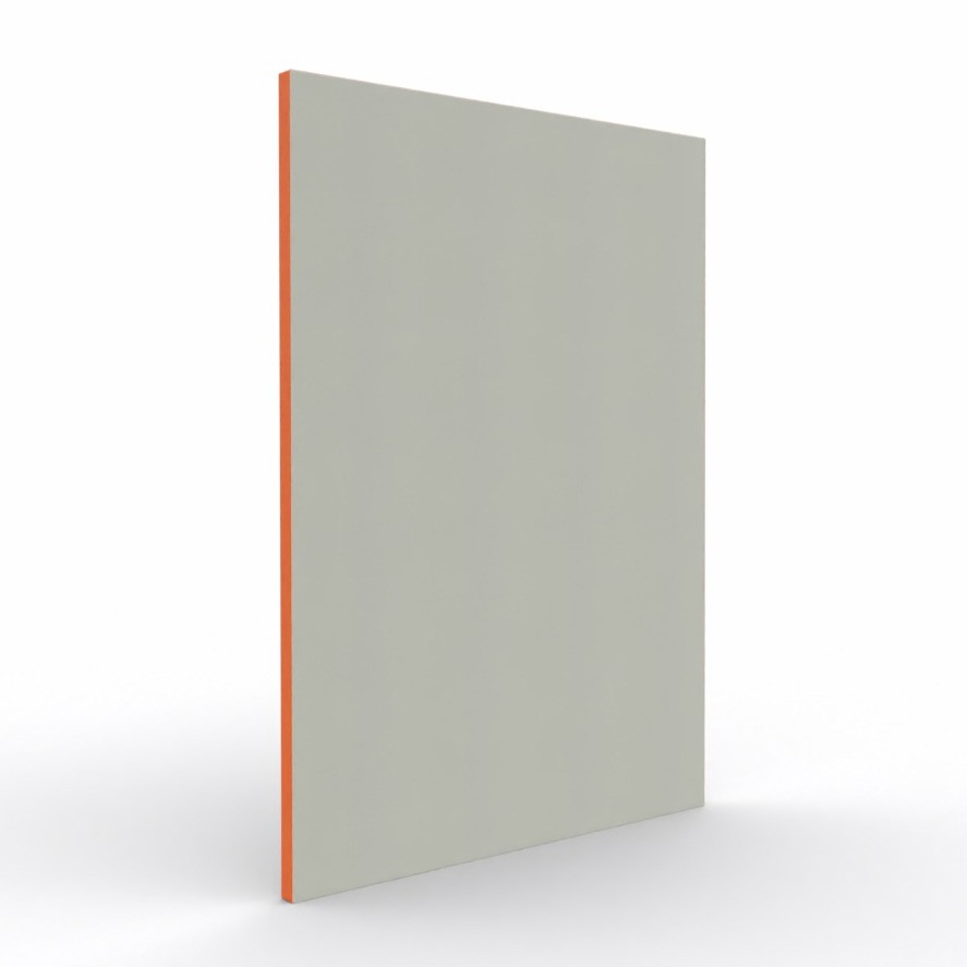 Ścianka podłogowa Softwork Ekran akustyczny tapicerowany 1800 x 1250 x 55 mm, bez podstawy, Tkanina Step popielaty i pomarańczowy